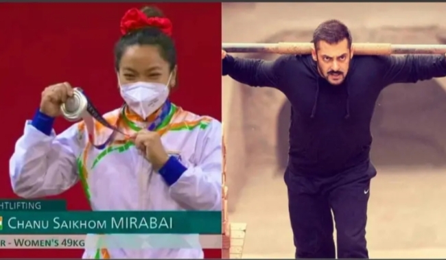 Salman Khan Is Olympic Silver Medalist, Mirabai Chanu’s Favorite Actor