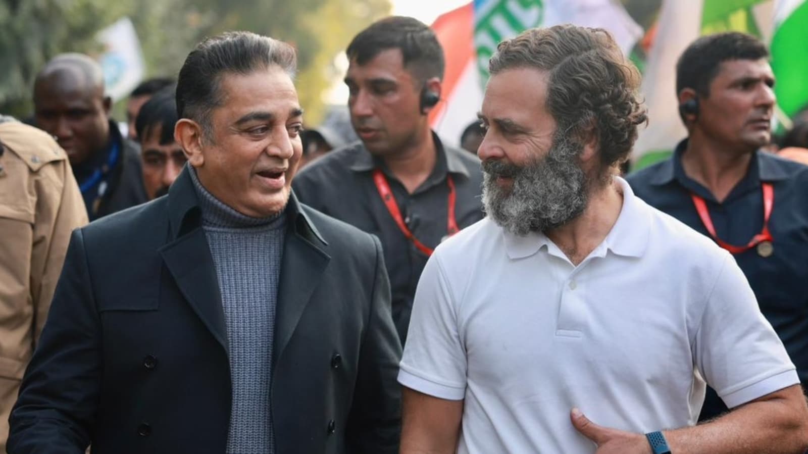 Actor Kamal Haasan says he walked with Politician Rahul Gandhi at Bharat Jodo Yatra to ‘connect glorious past with bright future’