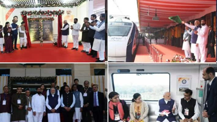 PM Narendra Modi Inaugurates Nagpur Metro, Flags Off 6th Vande Bharat Train