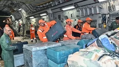 7th ‘Operation Dost’ Flight Carrying 23 Tons Of Relief Material Reaches Syria
