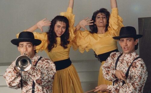 Aamir Khan recalls Karisma Kapoor-Raveena Tandon’s war during Andaz Apna Apna