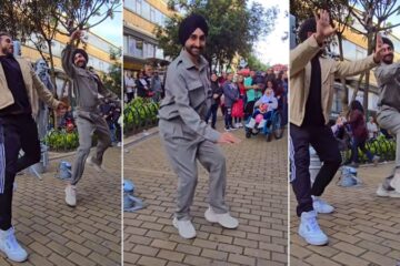 Ever seen Bhangra on Shakira’s song? Punjabi dancers set Colombian streets on fire