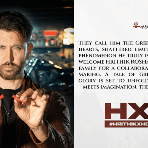 Hrithik Roshan teams up with Hombale Films for an action-packed pan-India venture!