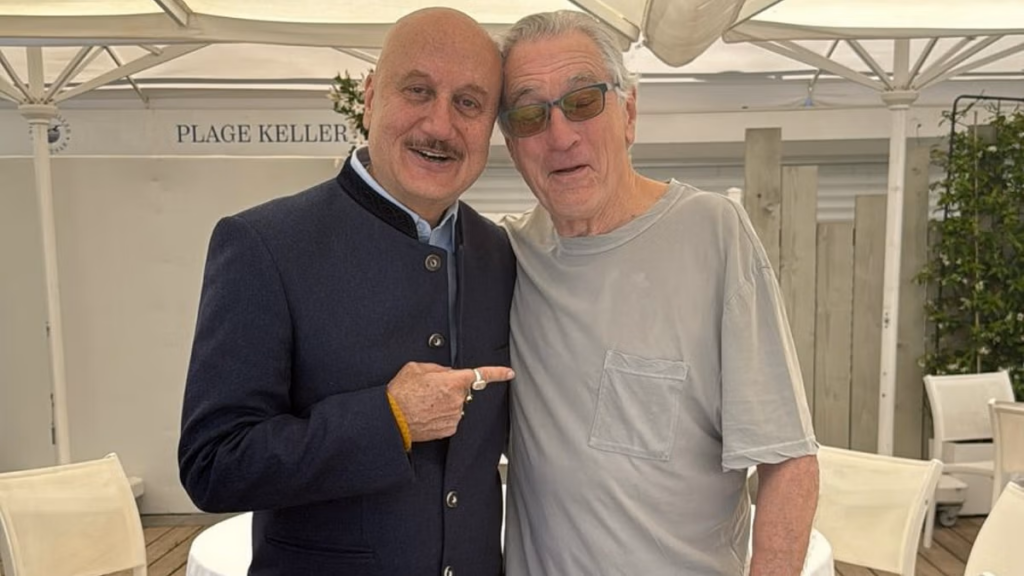 Anupam Kher’s Fanboy Moment with Robert De Niro at Cannes Goes Viral