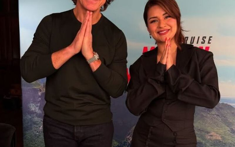 Avneet Kaur reunites with Tom Cruise, shares ‘Namaste’ moment with MI star